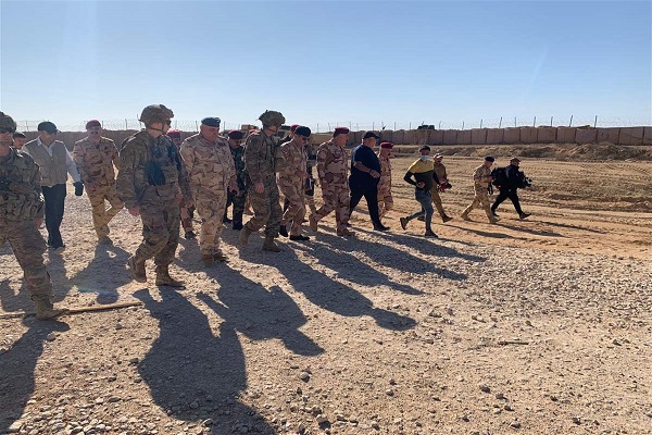 استقرار ارتش عراق در پایگاه القائم