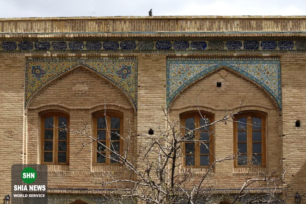 تصاویری از مدرسه علمیه سردارین قزوین با دو قرن قدمت