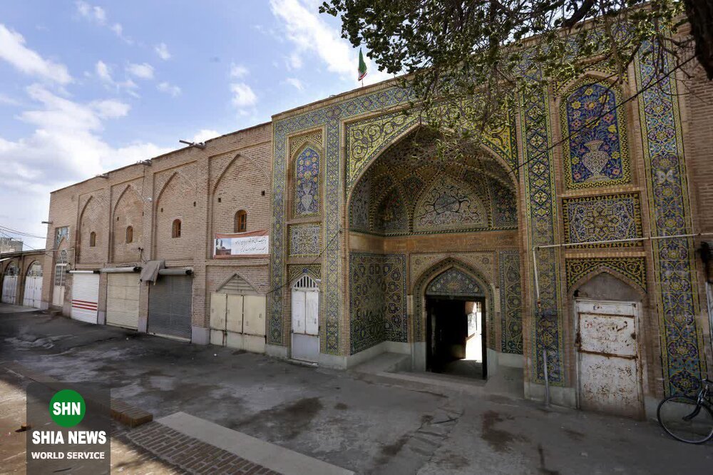 تصاویری از مدرسه علمیه سردارین قزوین با دو قرن قدمت