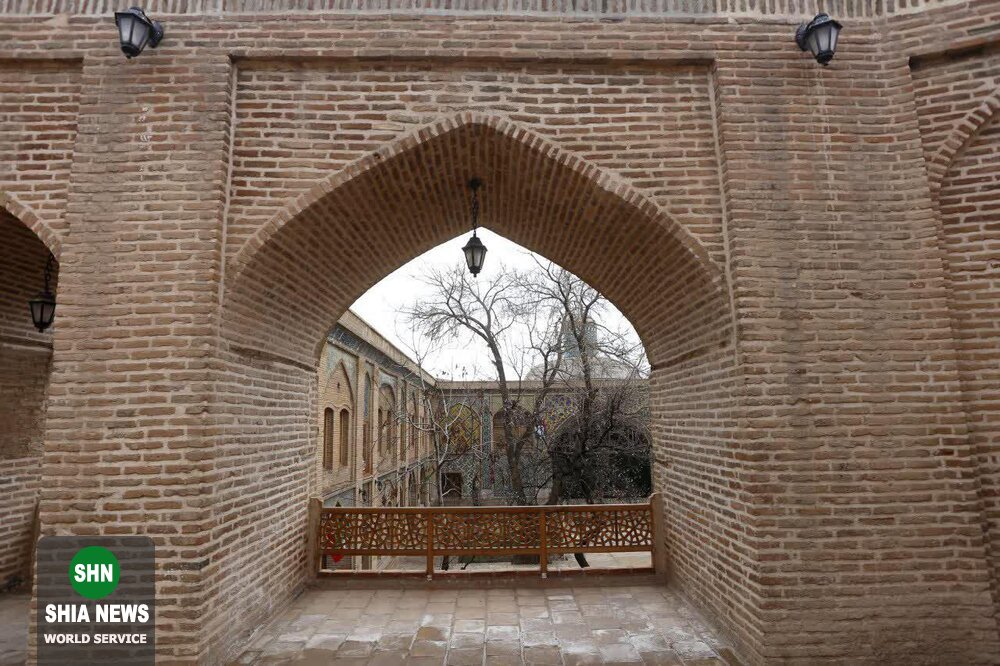 تصاویری از مدرسه علمیه سردارین قزوین با دو قرن قدمت