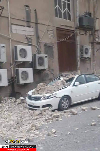 تصاویر طوفان خاک در کربلا تصاویر طوفان خاک در کربلا