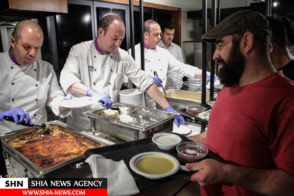 تصاویر ضیافت افطاری مسلمانان در واشنگتن