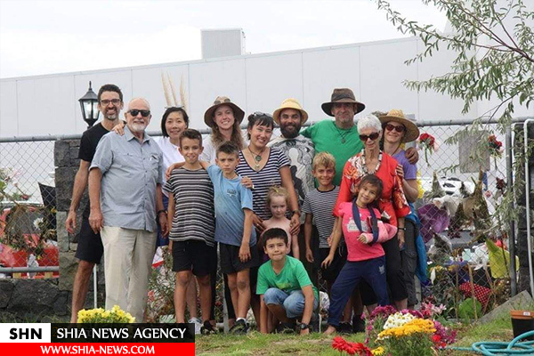 مردم نیوزیلند مسجد امام رضا(ع) را گل کاری کردند