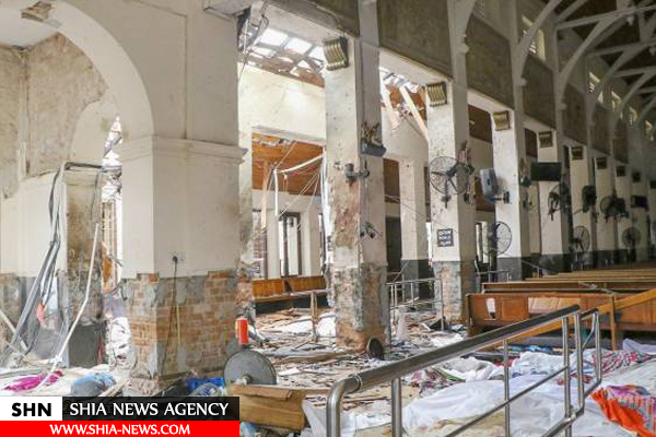 تصاویر انفجارهای مرگبار در عید پاک سریلانکا