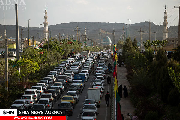 تصاویر مسجد جمکران در شب نیمه شعبان