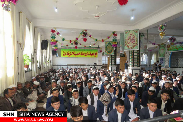 گزارش تصویری جشن میلاد امام زمان(عج) در مرکز فقهی ائمه اطهار -کابل