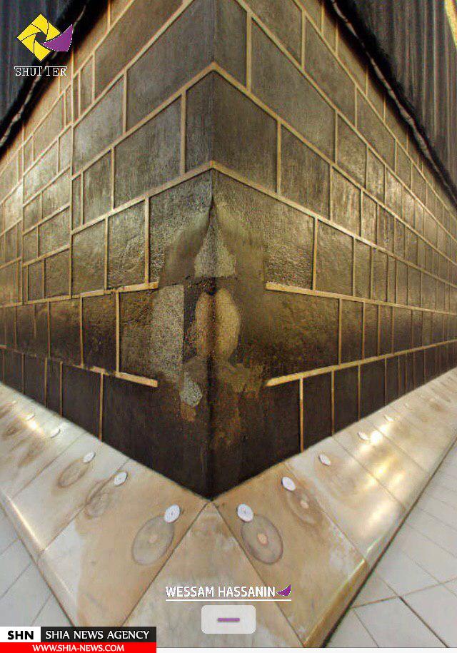 تصاویر بسیار زیبا از رکن یمانی - خانه خدا