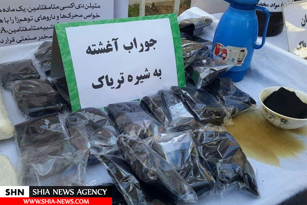کشف محموله سوهان با طعم تریاک+ تصاویر