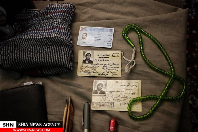 تصاویر حال و هوای منزل طلبه مقتول همدانی