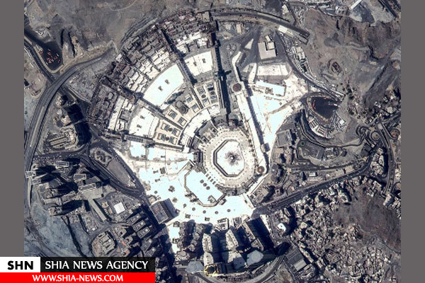 اولین عکس ماهواره اماراتی از خانه کعبه