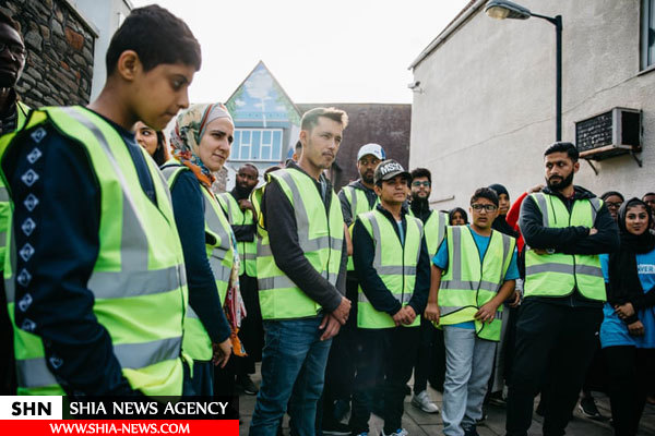 تصاویر گاردین از افطاری مسلمانان به ۶ هزار شهروند شهر بریستول