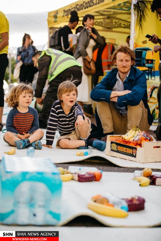 تصاویر گاردین از افطاری مسلمانان به ۶ هزار شهروند شهر بریستول