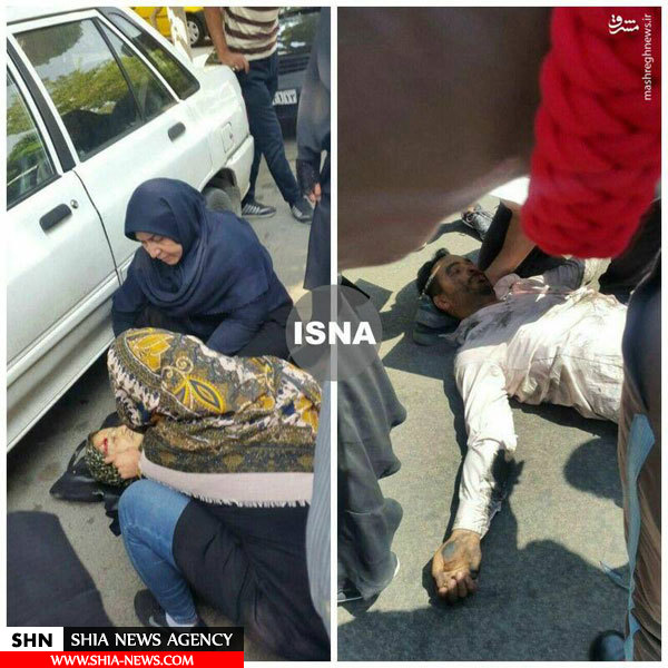 تصویر درگیری خونین زوج اصفهانی در خیابان!