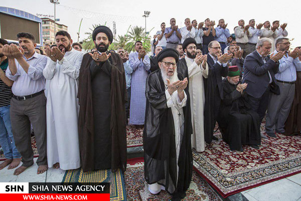 حضور میلیونی زائران در نماز باشکوه عید فطر کربلا