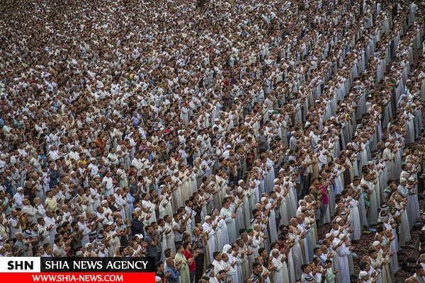 حضور میلیونی زائران در نماز باشکوه عید فطر کربلا