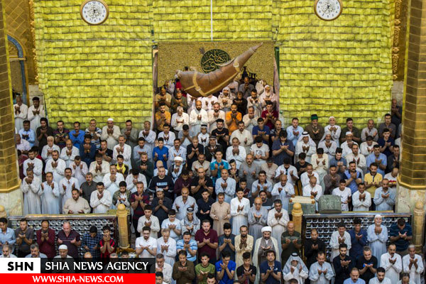 حضور میلیونی زائران در نماز باشکوه عید فطر کربلا