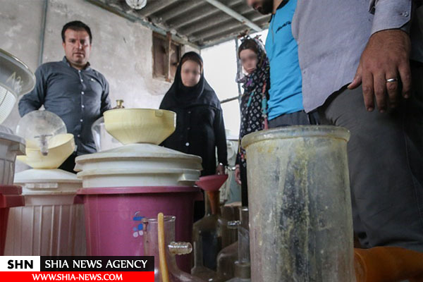 عملیات انهدام باند خانوادگی توزیع شیشه در تهران
