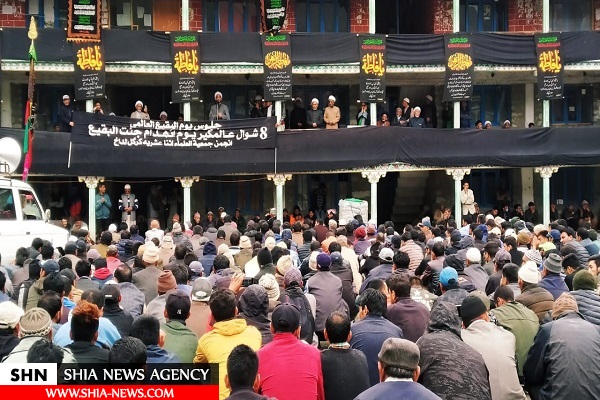 تحصن حمایت از بقیع مقابل پارلمان هندوستان