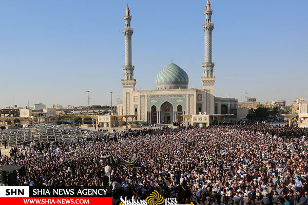 مراسم تشییع پیکر آیت الله محقق کابلی در شهر مقدس قم مراسم تشییع پیکر آیت الله محقق کابلی در شهر مقدس قم