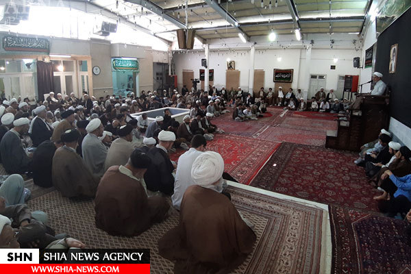 عزای شهادت حضرت حمزه سیدالشهداء(ع) با حضور آیت‌الله صافی گلپایگانی