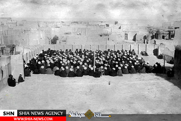 تصاویری از درس و بحث آخوند خراسانی