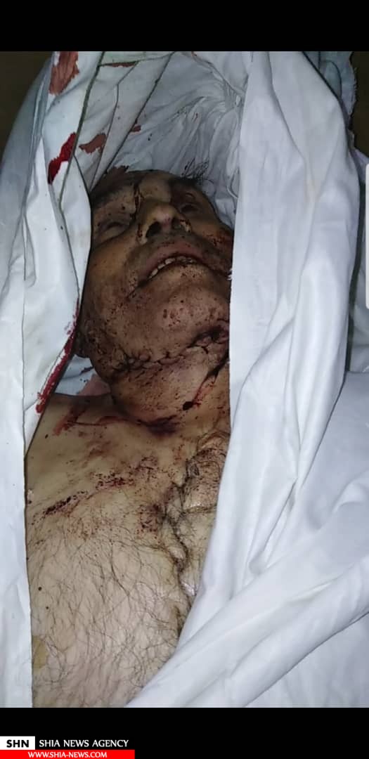 تصاویر ذبح شده شهید حجت الاسلام سید قیام الدین غازی (18+)