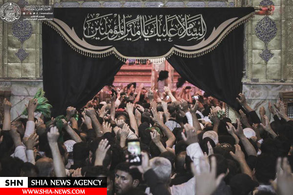 حضور میلیونی عزاداران در حرم حضرت امیرالمومنین (ع) حضور میلیونی عزاداران در حرم حضرت امیرالمومنین (ع)
