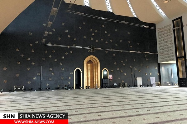 مسجد شیخه فاطمه امارات ترکیب معماری مدرن و سنتی