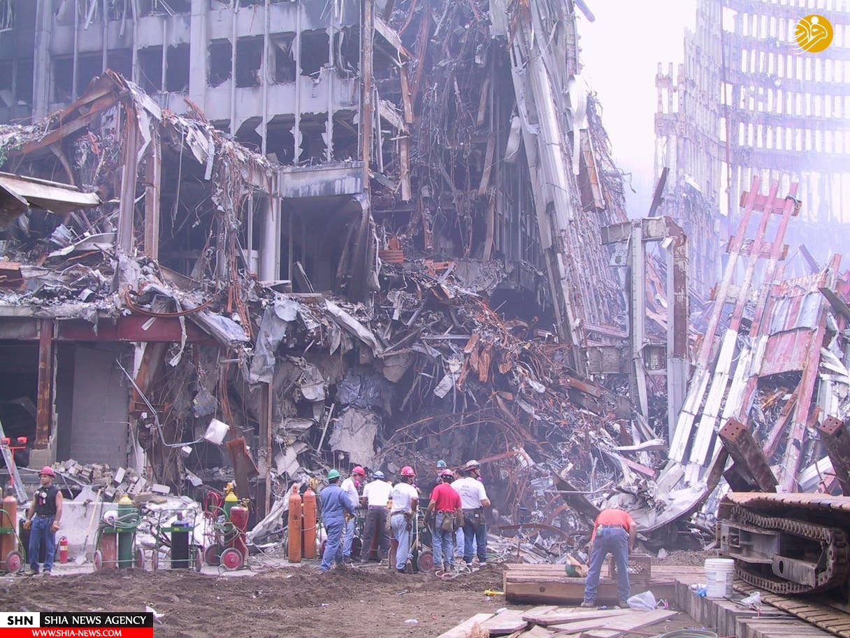 تصاویر مخروبه‌های حادثه ۱۱ سپتامبر از نمای نزدیک