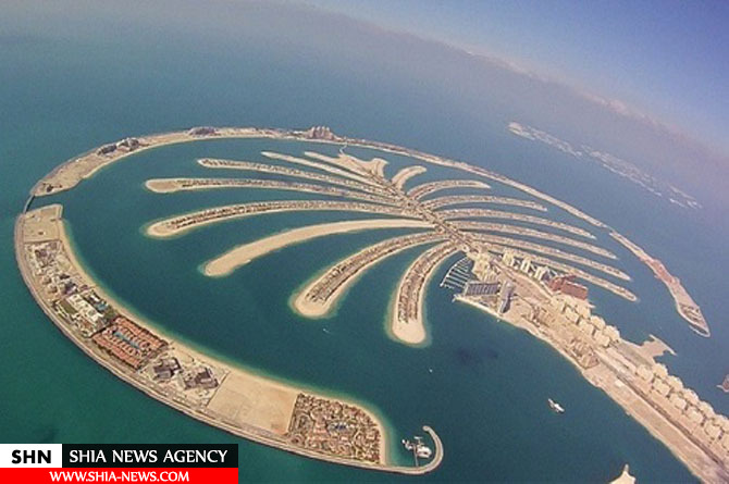 بزرگترین جزیره ساخت بشر در دوبی+ تصاویر