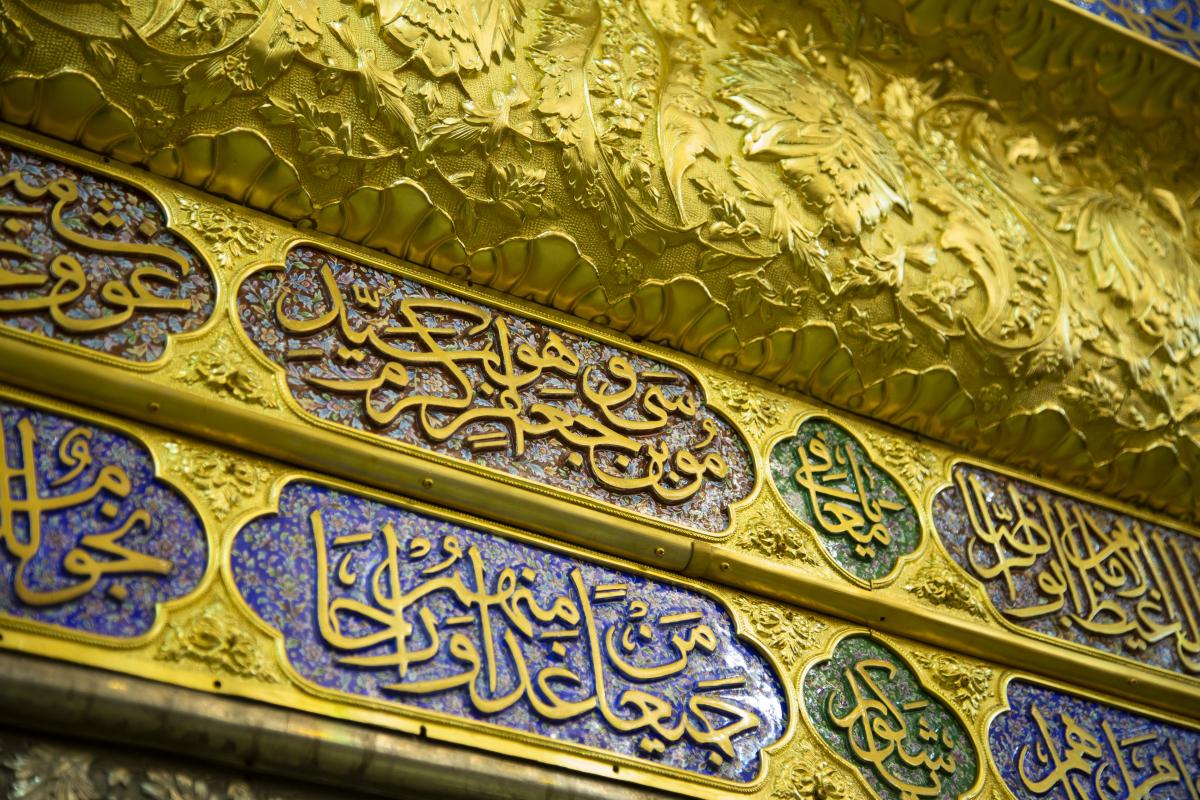 تعمیر و طلاکاری ضریح امامین جوادین(علیها السلام) در کاظمین+ تصویر