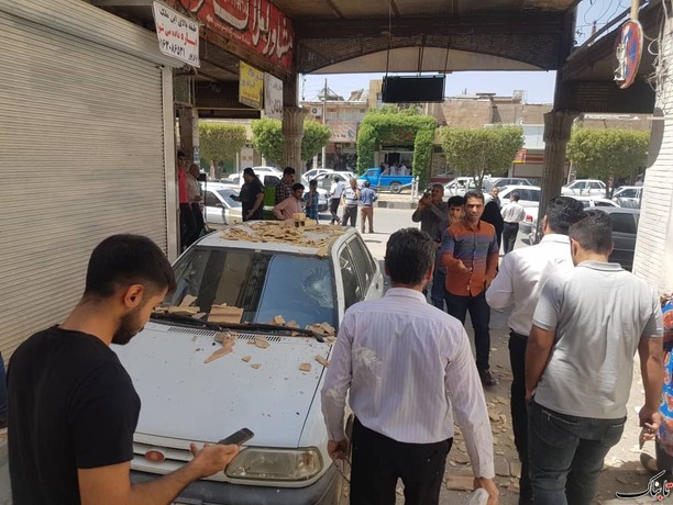 نخستین تصاویر از خرابی های زلزله در مسجدسلیمان