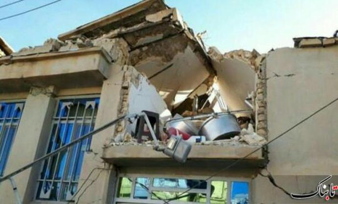 نخستین تصاویر از خرابی های زلزله در مسجدسلیمان