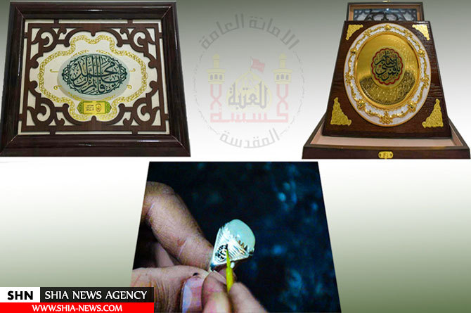 تبدیل مرمرهای حرم مطهر امام حسین (ع) به هدایای متنوع تبدیل مرمرهای حرم مطهر امام حسین (ع) به هدایای متنوع