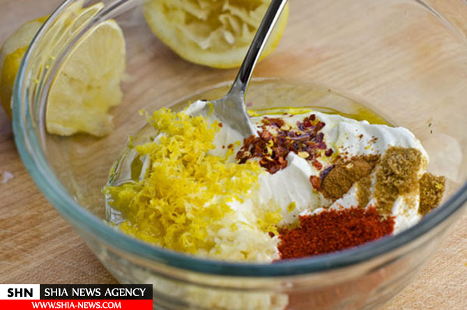 جوجه کباب با سسی عالی و طعم و رنگی بینظیر جوجه کباب با سسی عالی و طعم و رنگی بینظیر