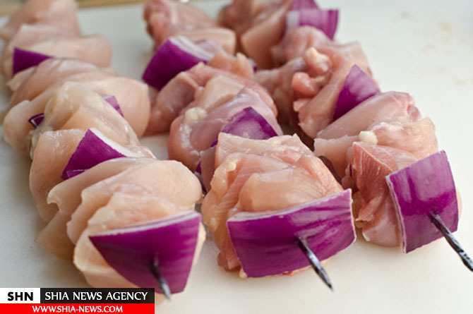 جوجه کباب با سسی عالی و طعم و رنگی بینظیر جوجه کباب با سسی عالی و طعم و رنگی بینظیر