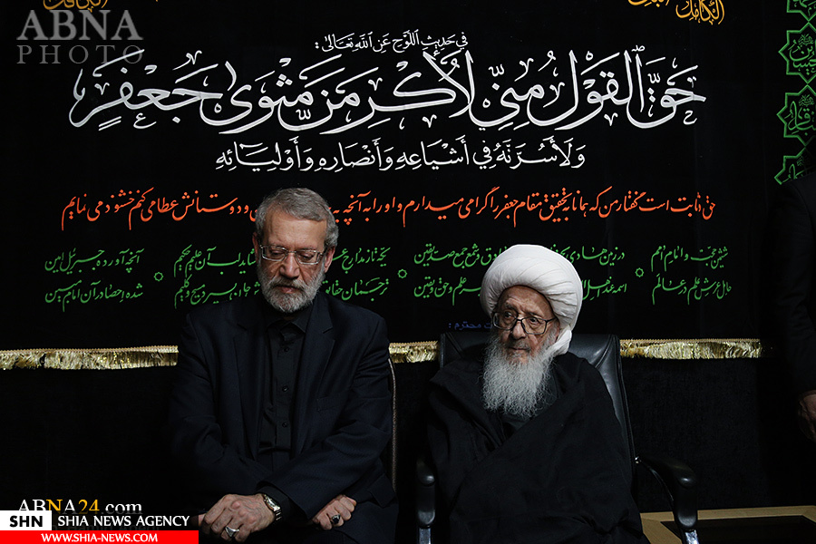 دسته عزاداری آیت الله وحید خراسانی در سالروز شهادت امام صادق(ع) دسته عزاداری آیت الله وحید خراسانی در سالروز شهادت امام صادق(ع)
