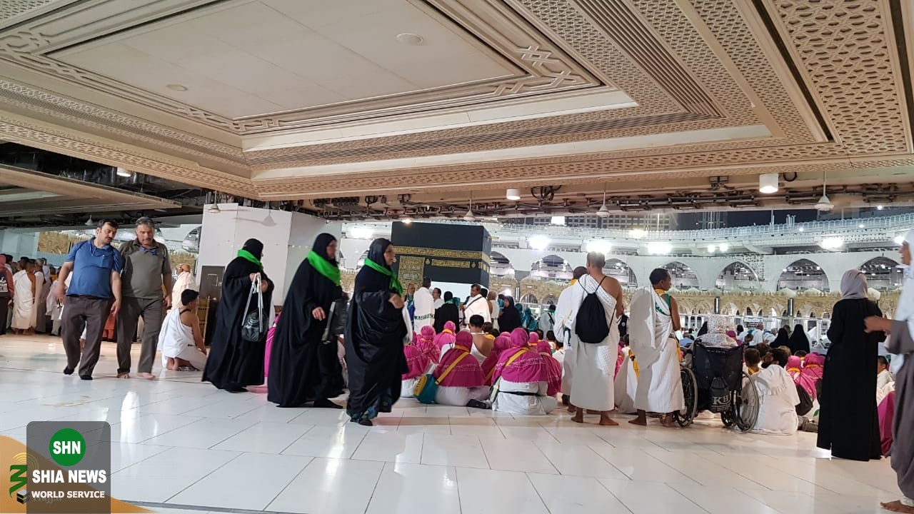 صحنه های طواف انسانهای عاشق در خانه خدا