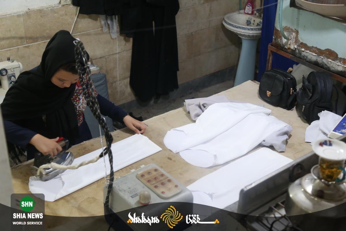 فراز و نشیب های تولید عبا و لباده های روحانیون + تصاویر