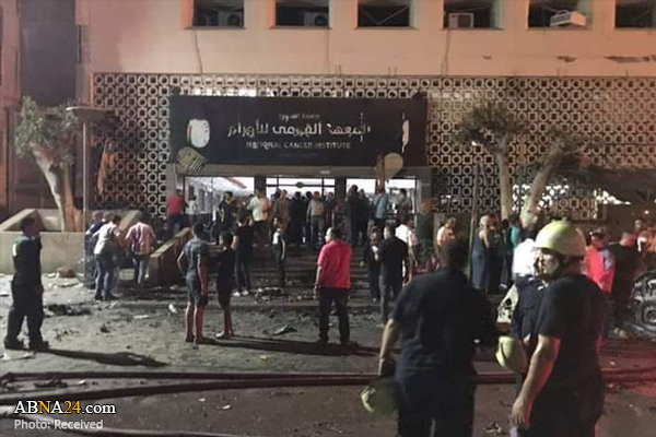 انفجار و آتش‌سوزی در قاهره + تصاویر