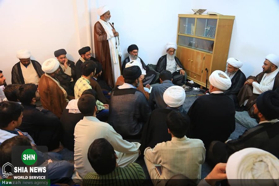 رهبر شیعیان پاکستان با آیت الله بشیر نجفی دیدار کرد