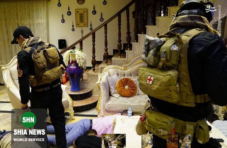 تصاویر دستگیری بزرگترین باند خلافکار در بغداد