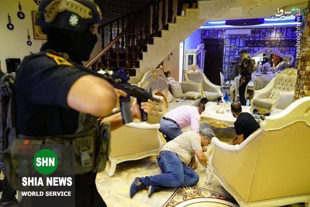 تصاویر دستگیری بزرگترین باند خلافکار در بغداد