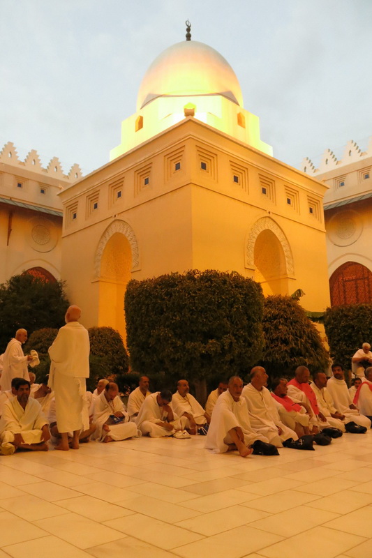 تصاویری از زائران خانه خدا در مسجد شجره