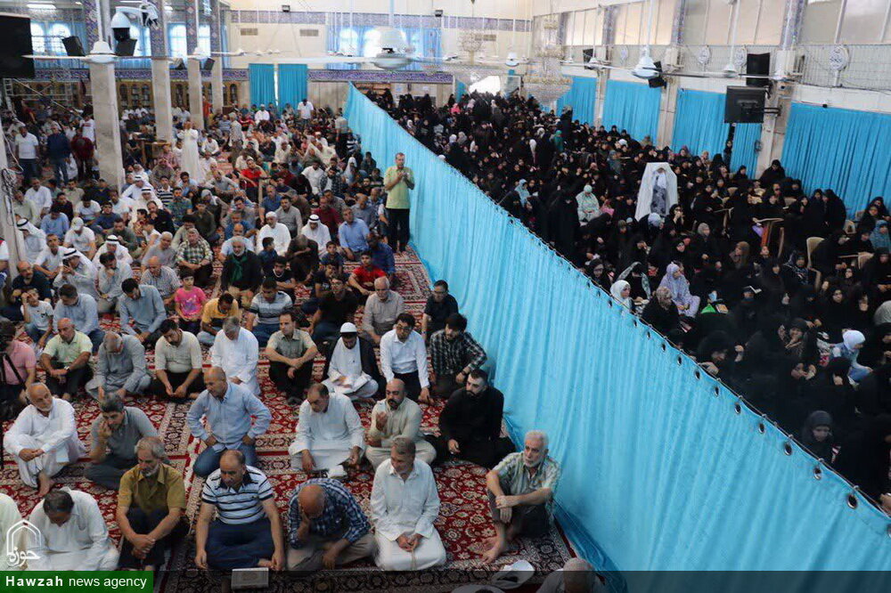 قرائت دعای عرفه در حرم حضرت زینب(س)