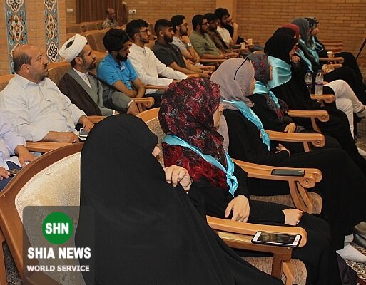 بازدید جمعی از جوانان شیعه انگلیسی از دارالقرآن علامه طباطبایی(ره) در قم