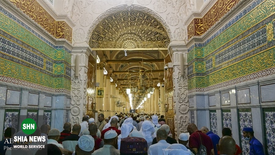 حضور حجاج در مدینه منوره