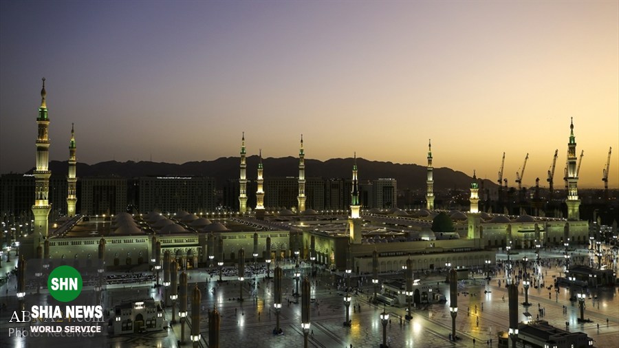 حضور حجاج در مدینه منوره