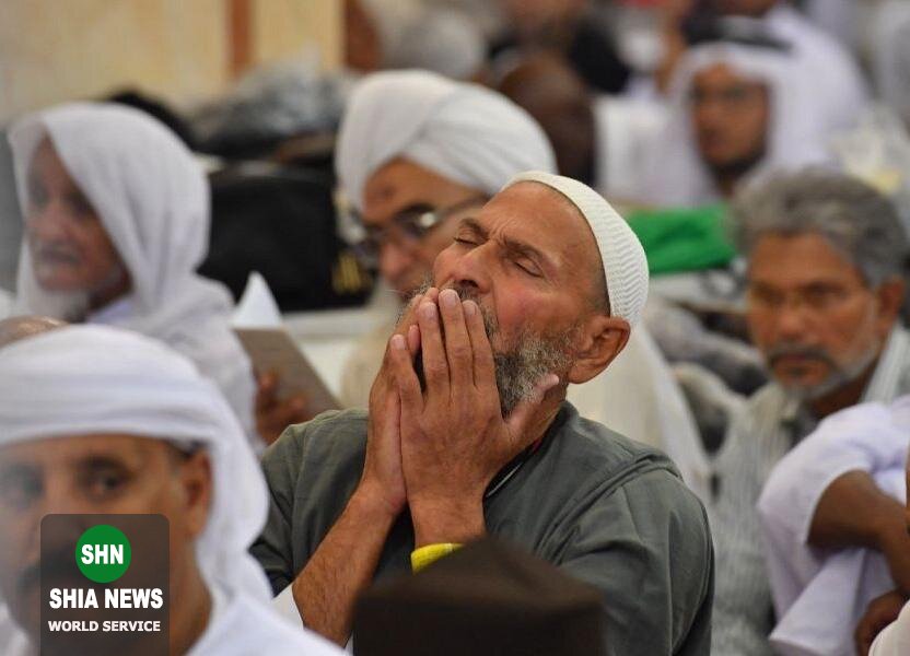 حال و هوای حاجیان در لحظه وداع با مکه مکرمه