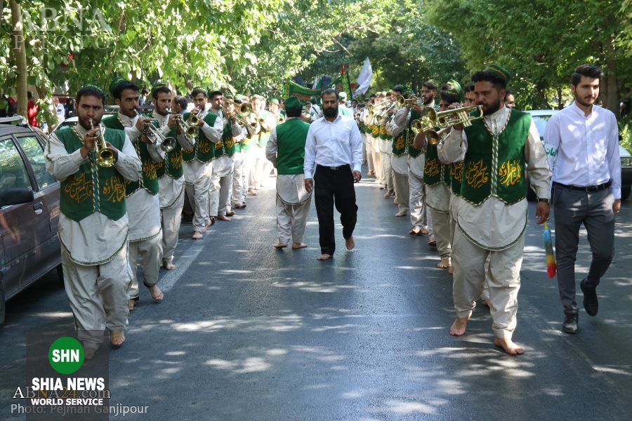 حرکت کاروان جشن و شادی به مناسبت عید غدیر در اصفهان